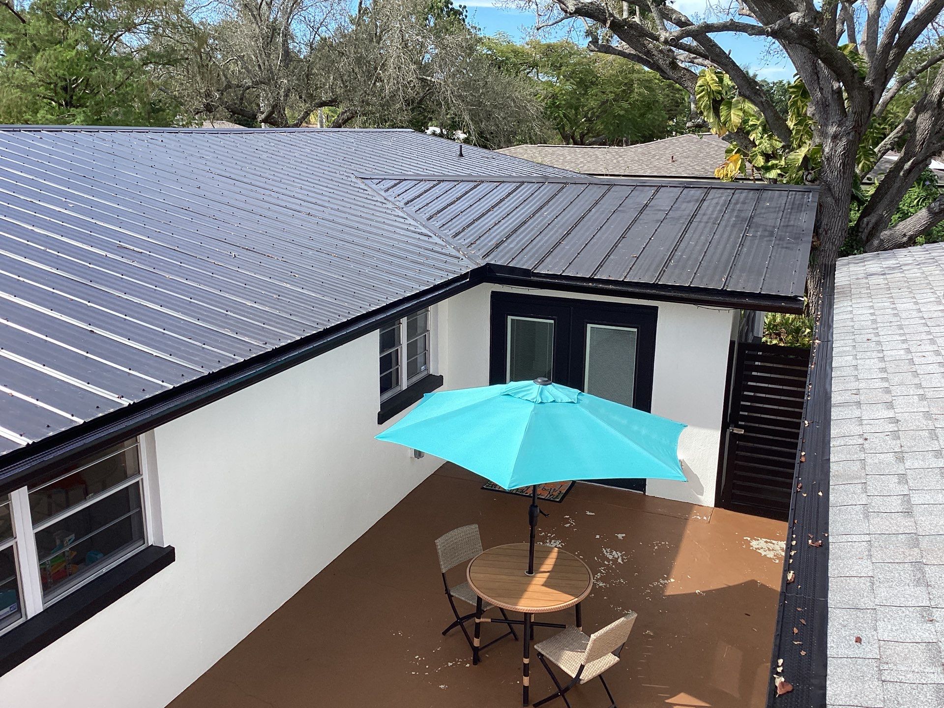 Black Gutter Guard Gutter Installation in Fort Myers FL by Gutter Professors
