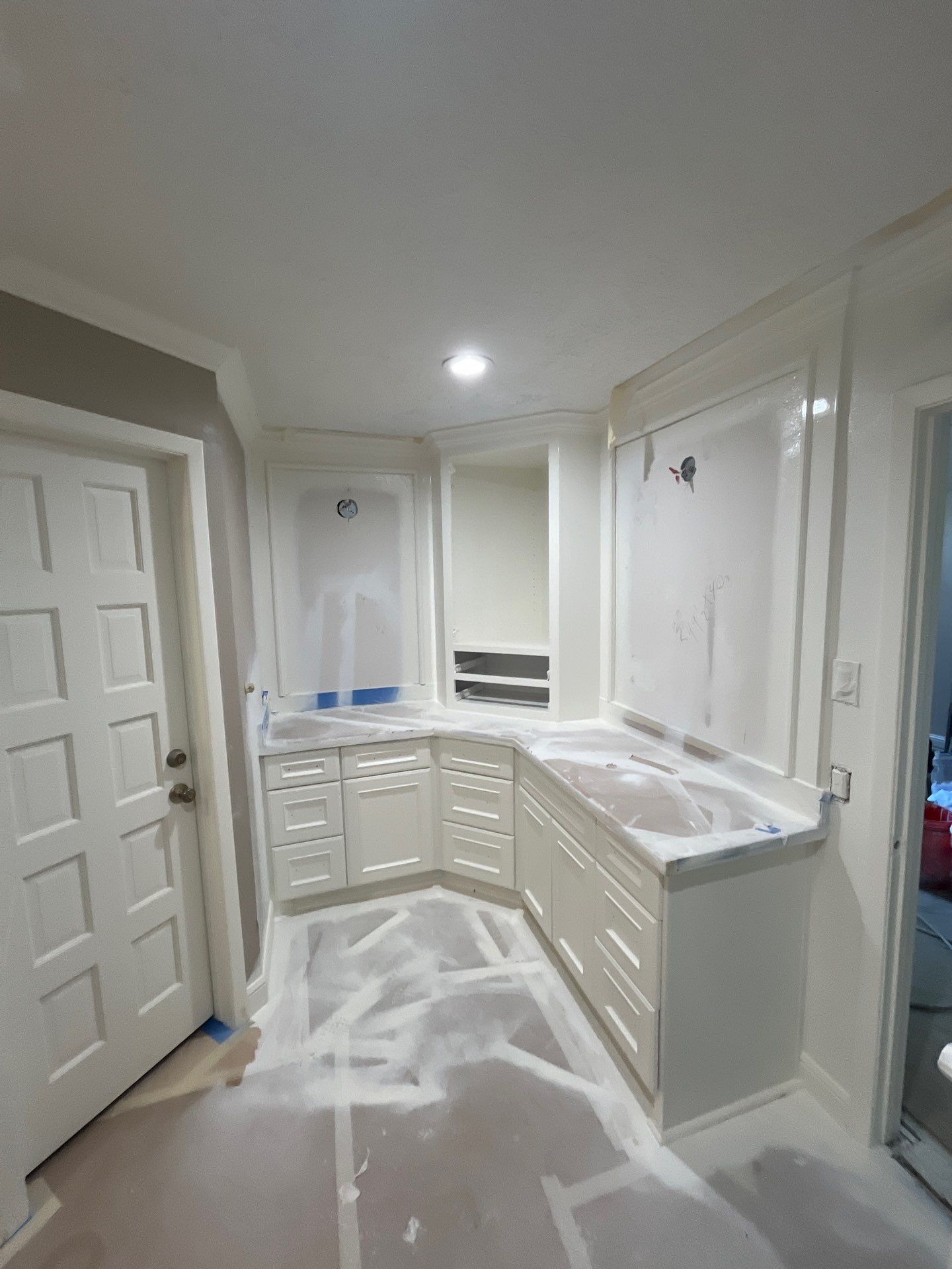 Bathroom Remodel with Water Mitigation Equipment | LT Contractors by L&T General Contractors and Restoration INC