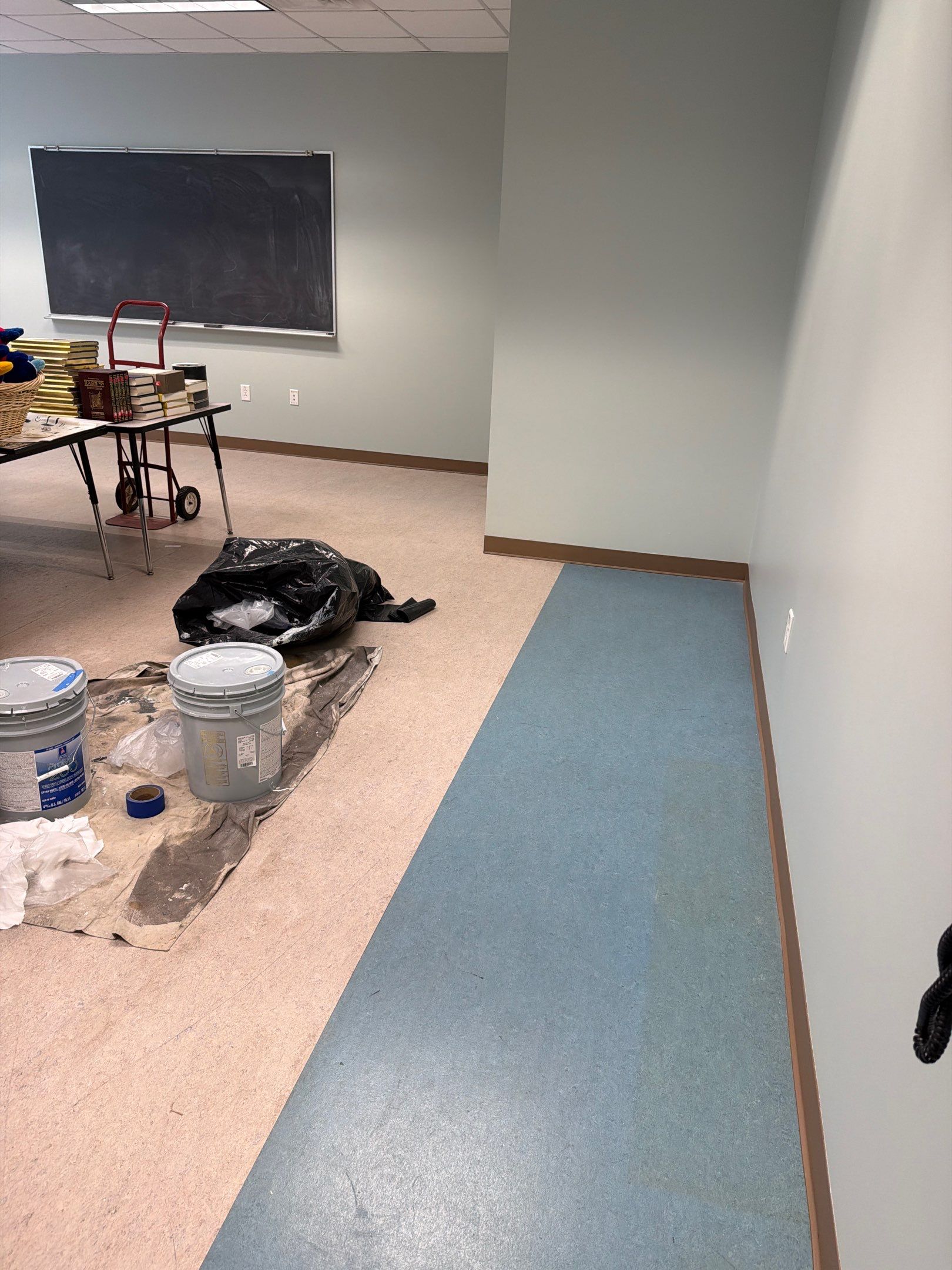 Interior Painting – Beth Myers Synagogue by Billy Weatherspoon Contractor