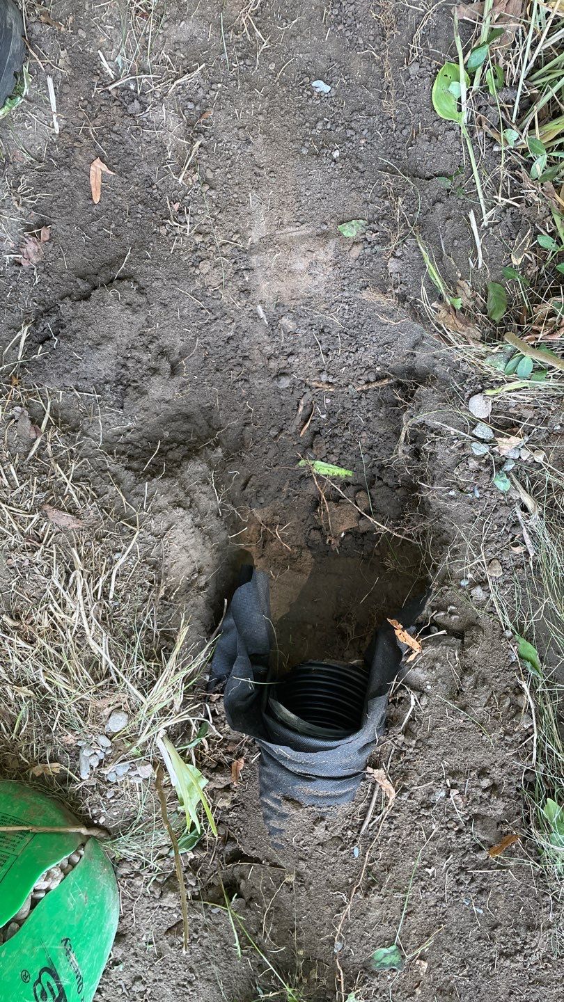 Tara’s Corner Drainage Fix by Waterproofing Northeast