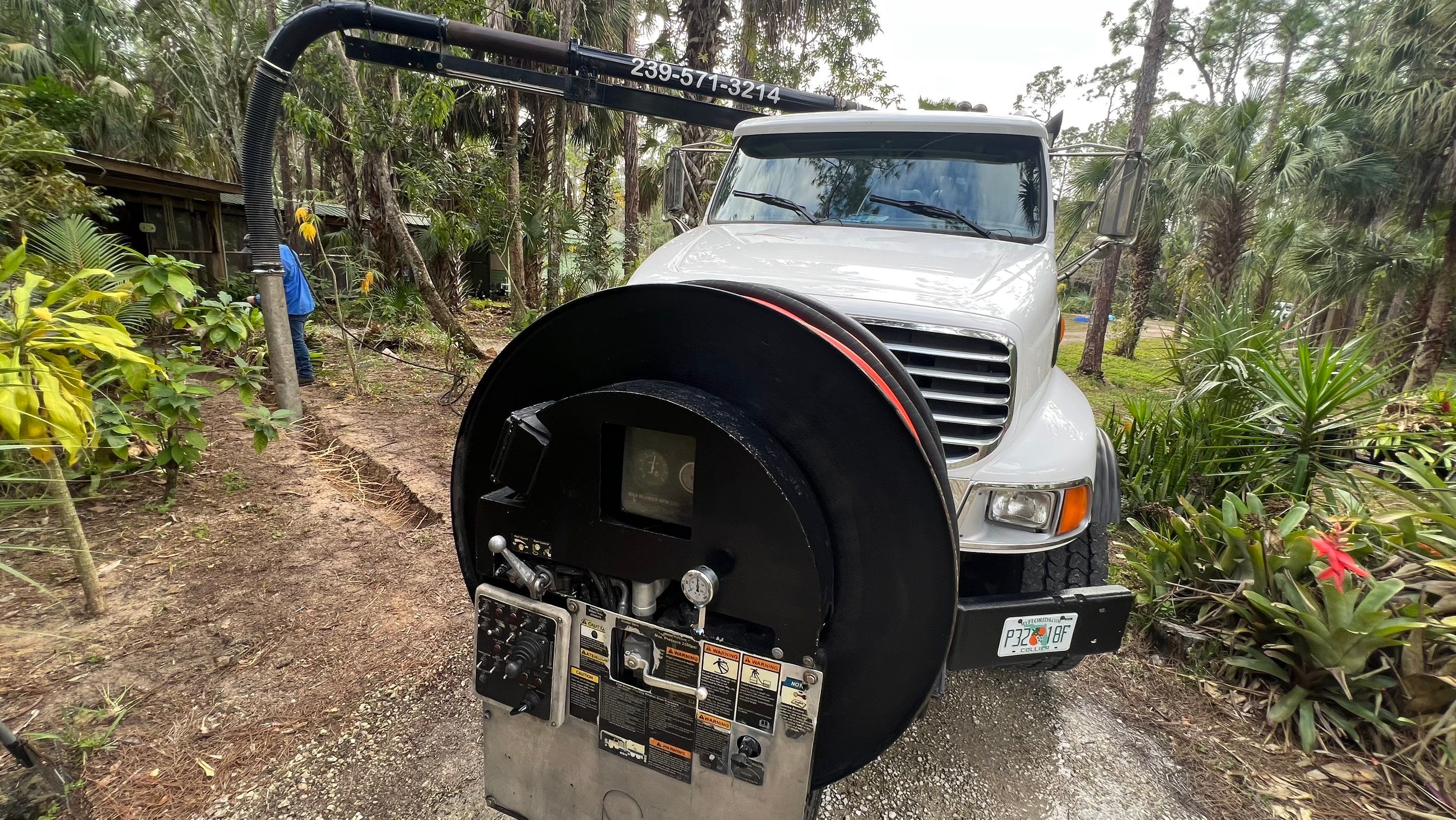 Hydro Excavating a Trench for Utility Lines by Don Mar, Inc. Storm Water Solutions