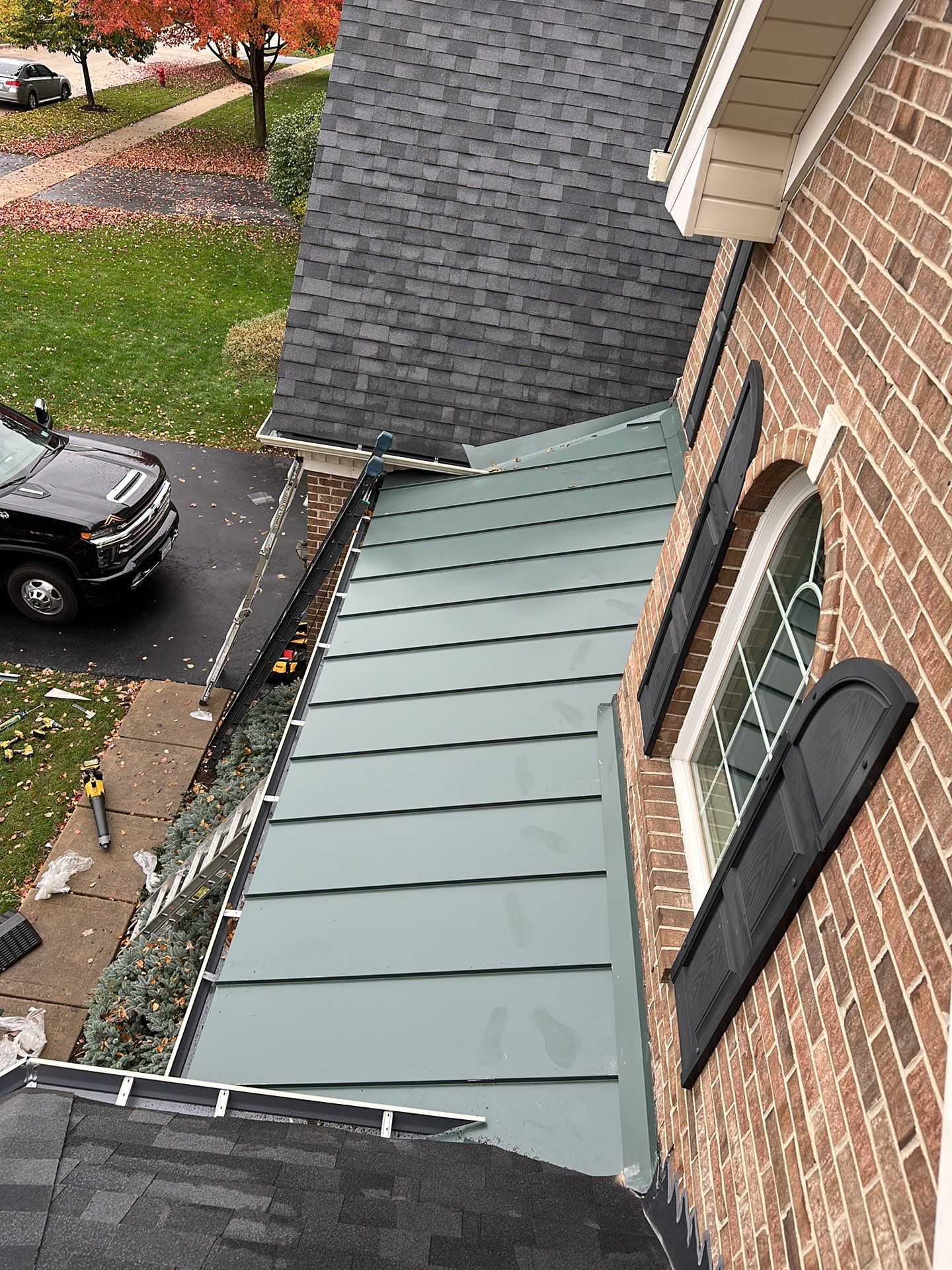 Residential Roofing Installation using Malarkey Roofing by Perfect Exteriors Inc. 