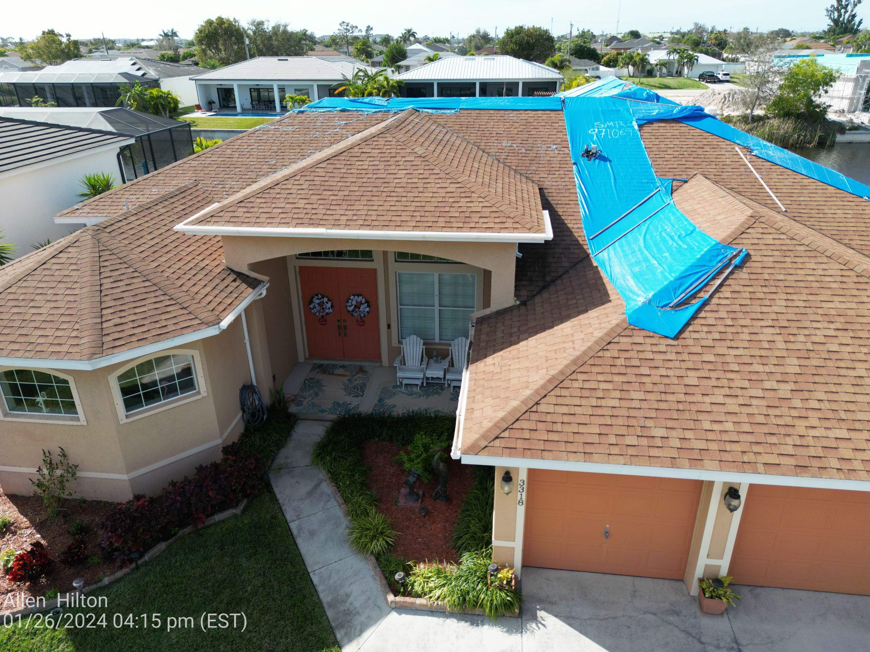 Residential Roofing Installation using Tri County Metal by 1st Class Roofing, Inc. 