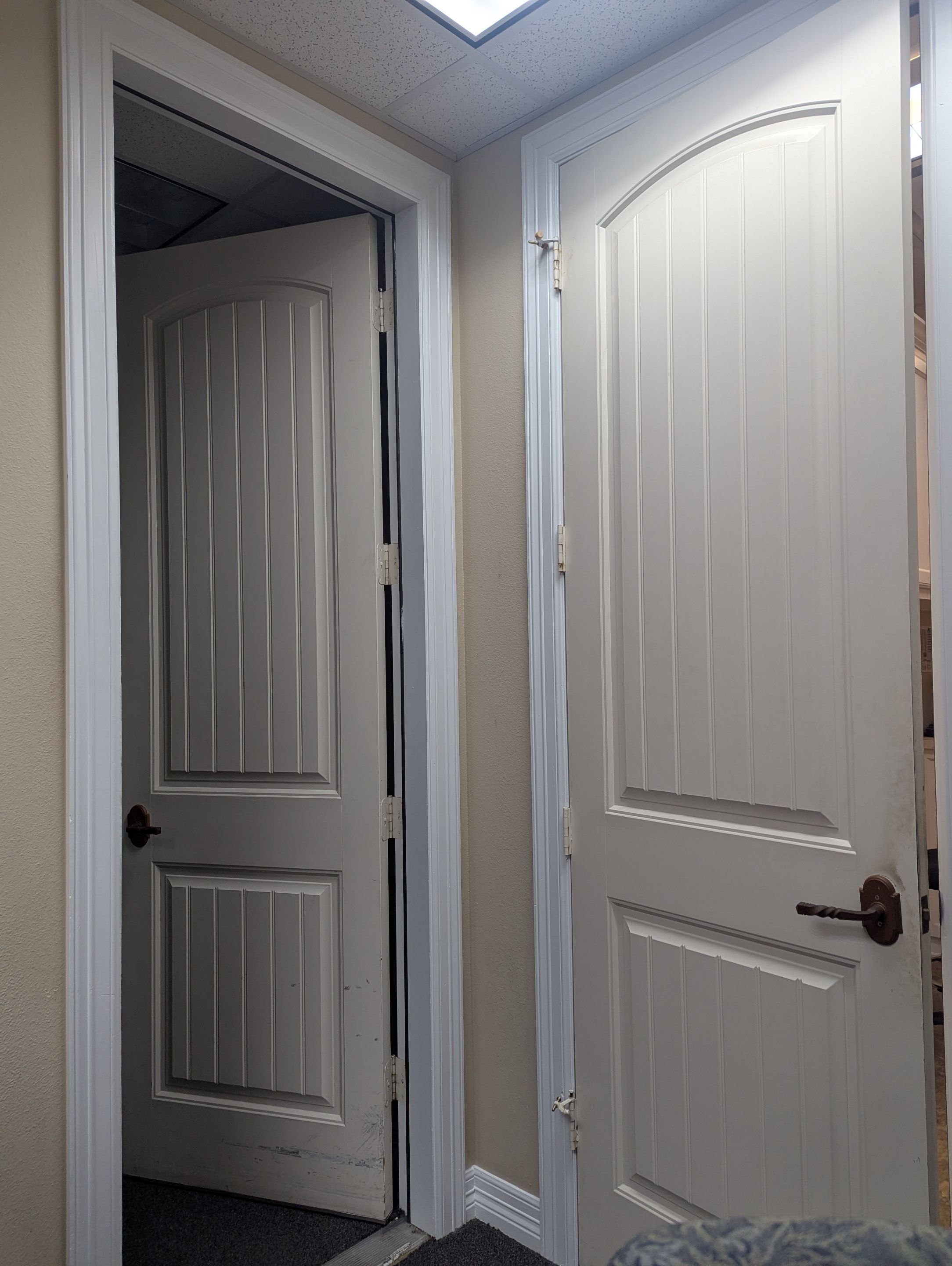 Commercial Interior Painting at KYKX 105.7 in Longview, TX by Quality Coats Painting
