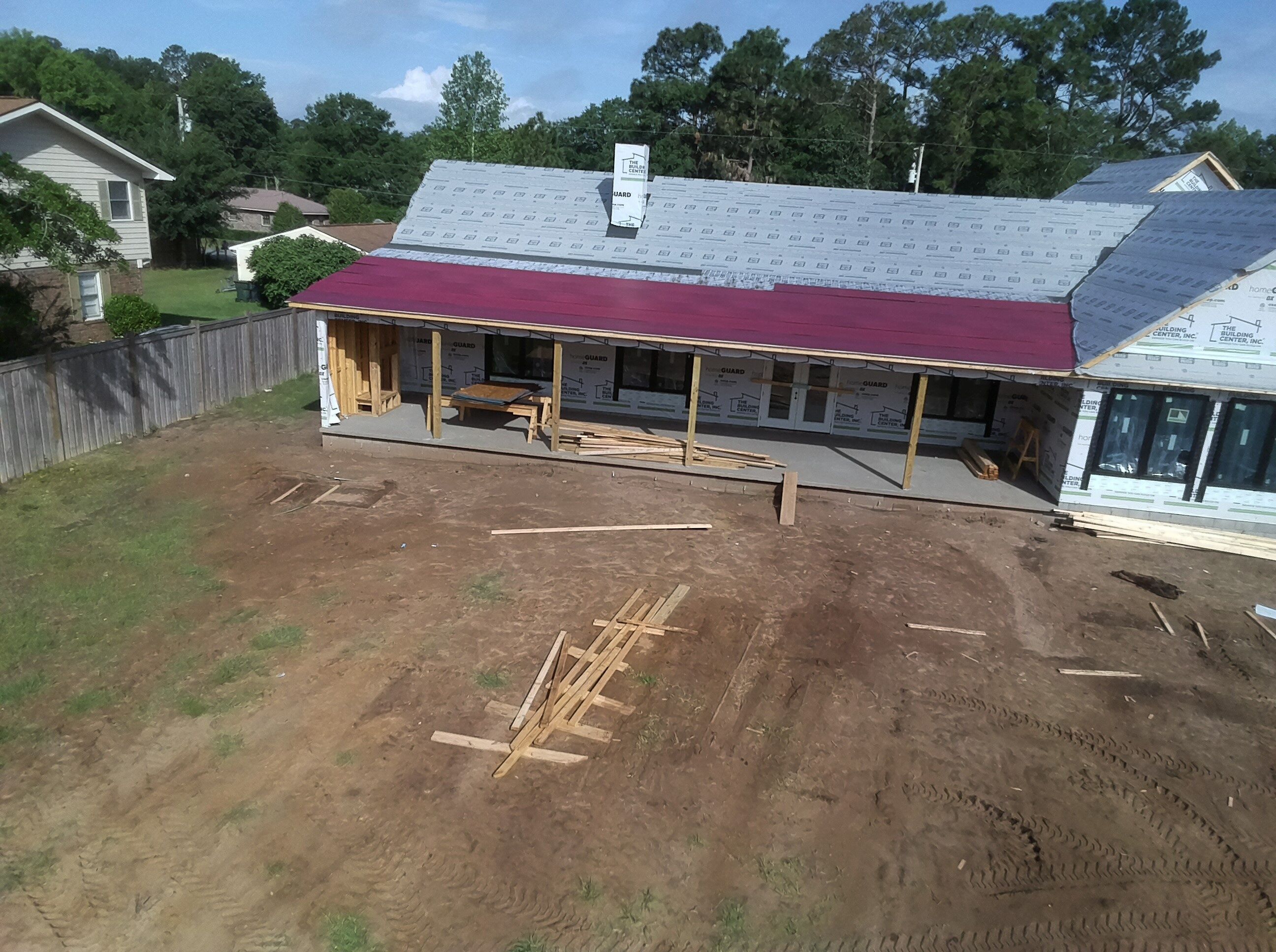 Home under constrution by Cornerstone Home Builders, LLC