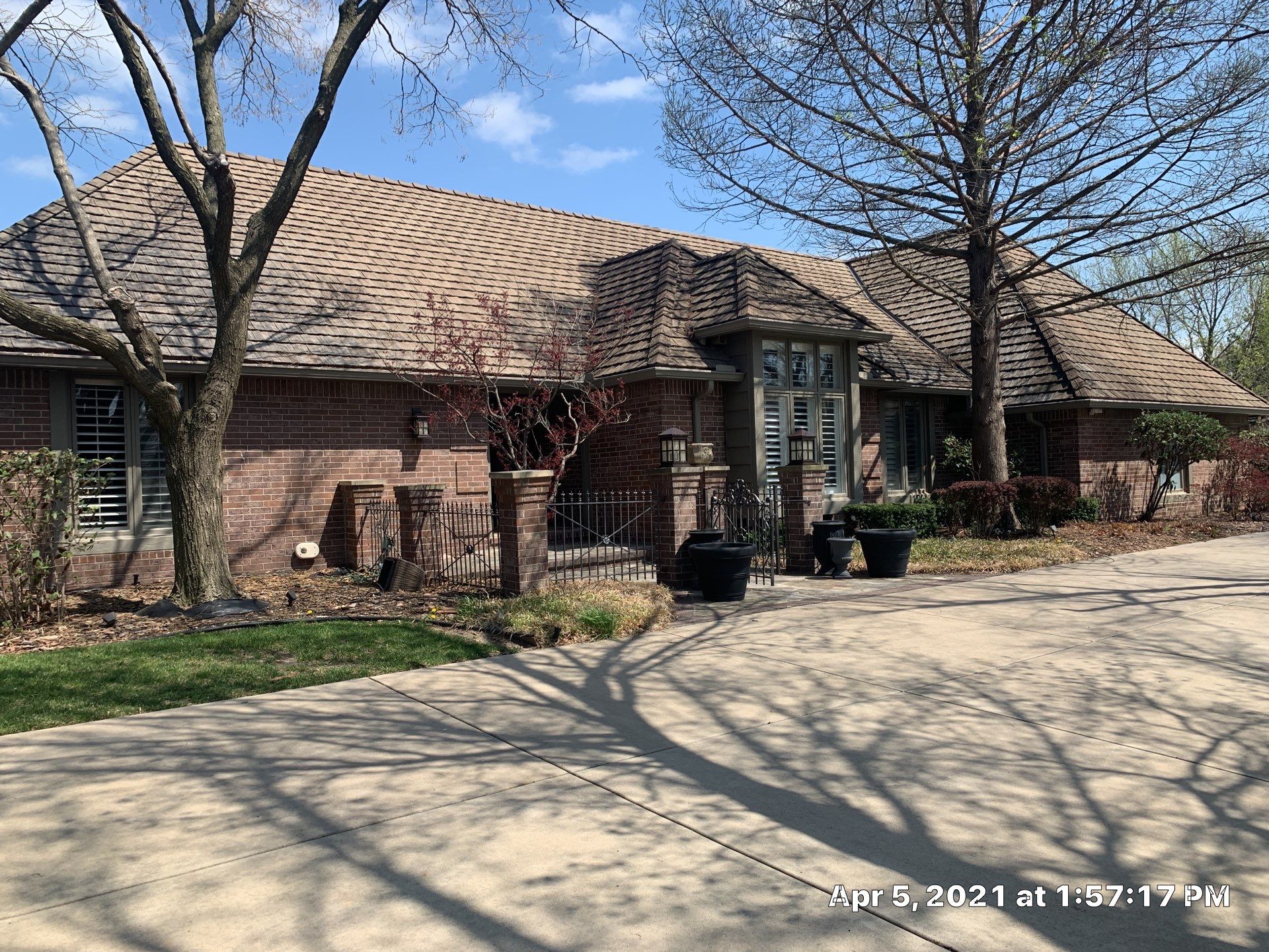 Residential Roofing Installation using Black Oak Shake by Eaton Roofing 