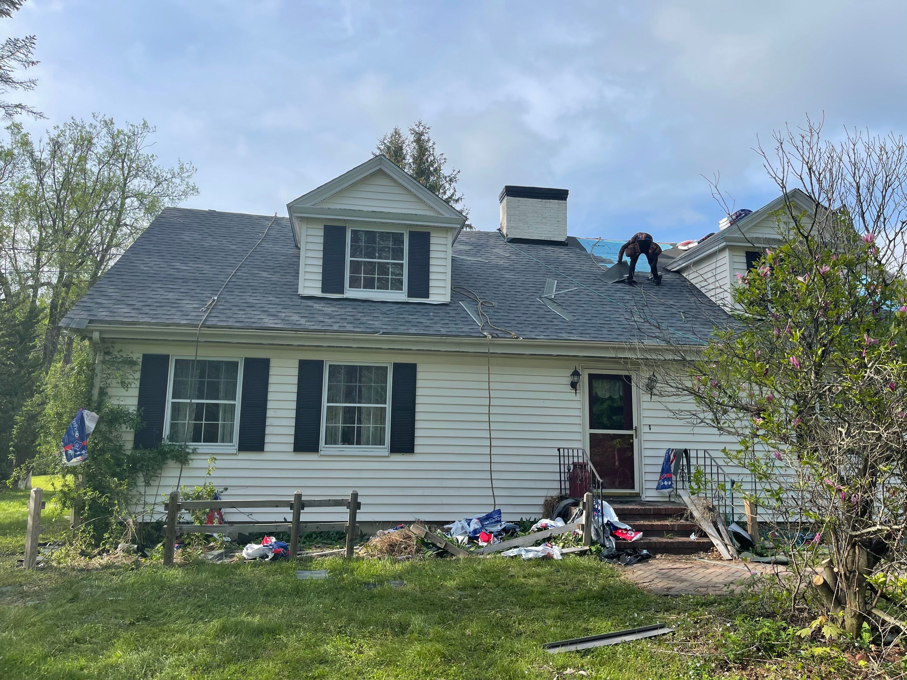 Residential Roofing Installation using GAF Timberline HDZ by Sensible Home Solutions