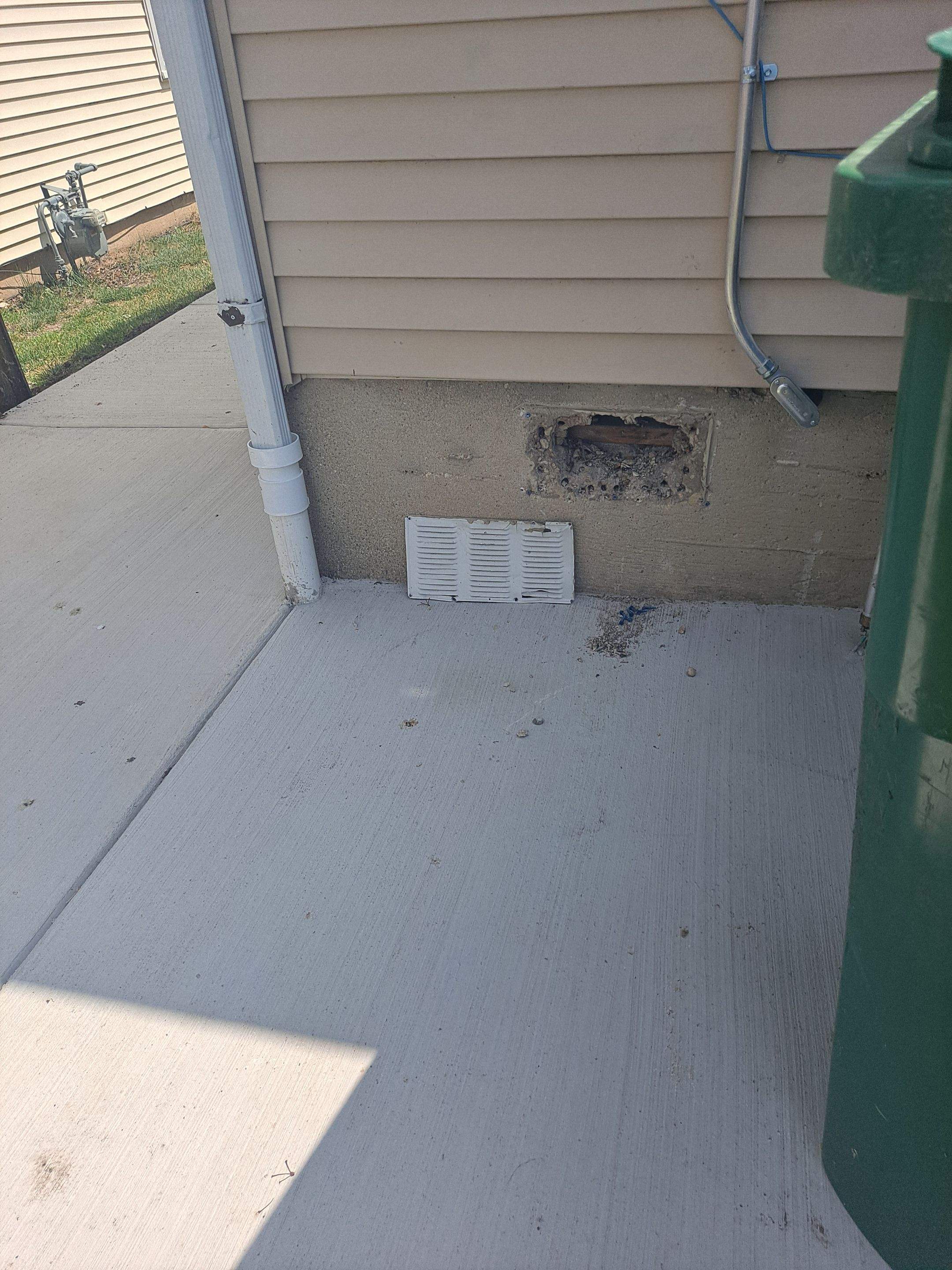 Crawl Space Insulation & Vent Opening Modification by Allied Water Services