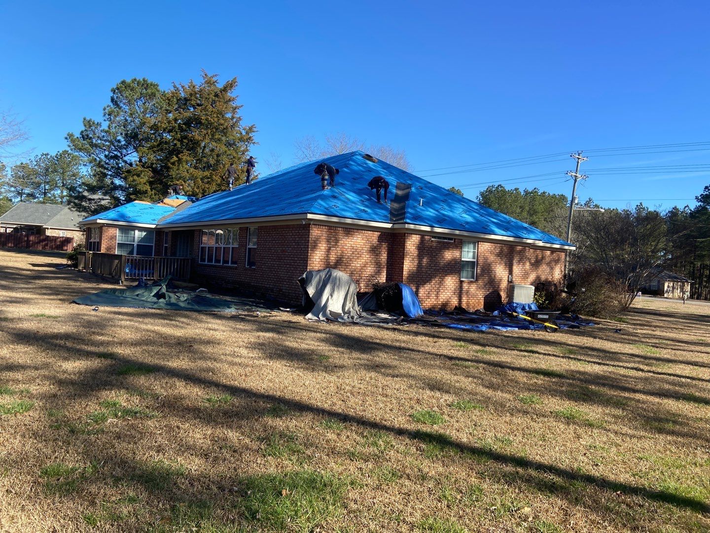 Residential Roofing Installation using Owens Corning by Inspector Roofing and Restoration