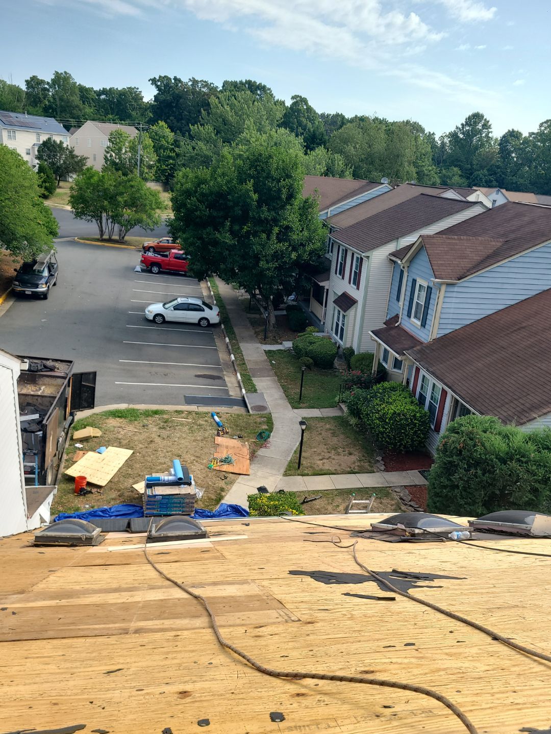 Montclair: Roof Installation with CertainTeed Landmark Designer Shingles in Burnt Sienna by RM Banning, Inc.