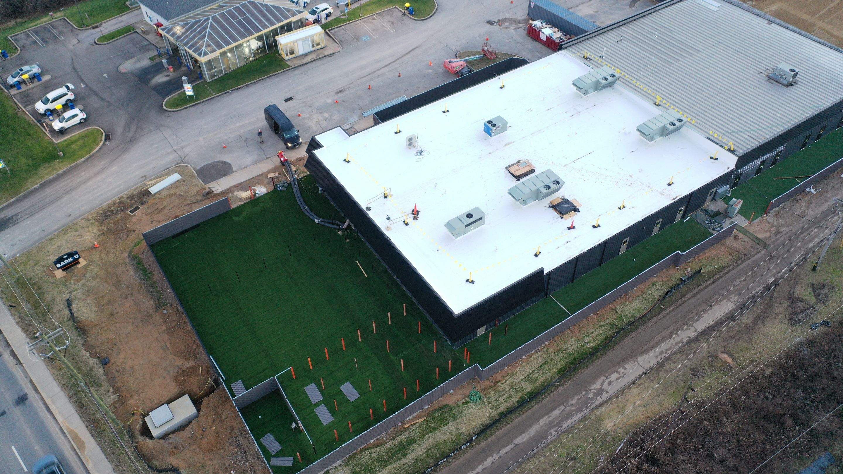 Commercial Roofing Installation using GAF TPO by All Site Roofing