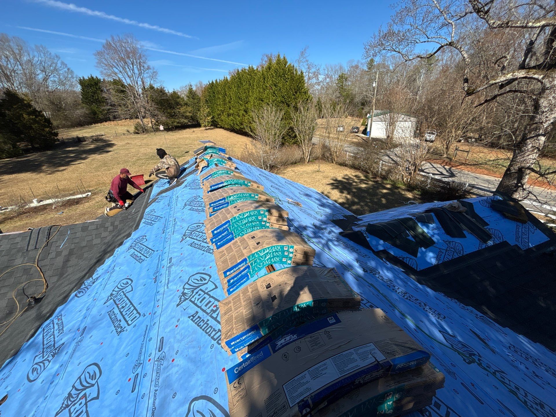 Asphalt Shingle Roof Replacement in Honea Path, South Carolina by Roofers LLC
