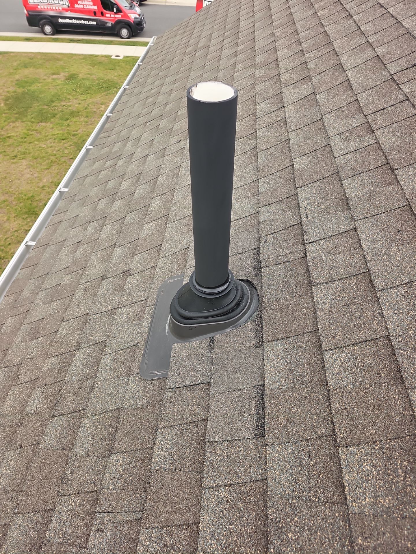 Roof Repair - Ridge Vent, Vent Flashing Boot, and Slate Vent Replacement by Winchester Roofing