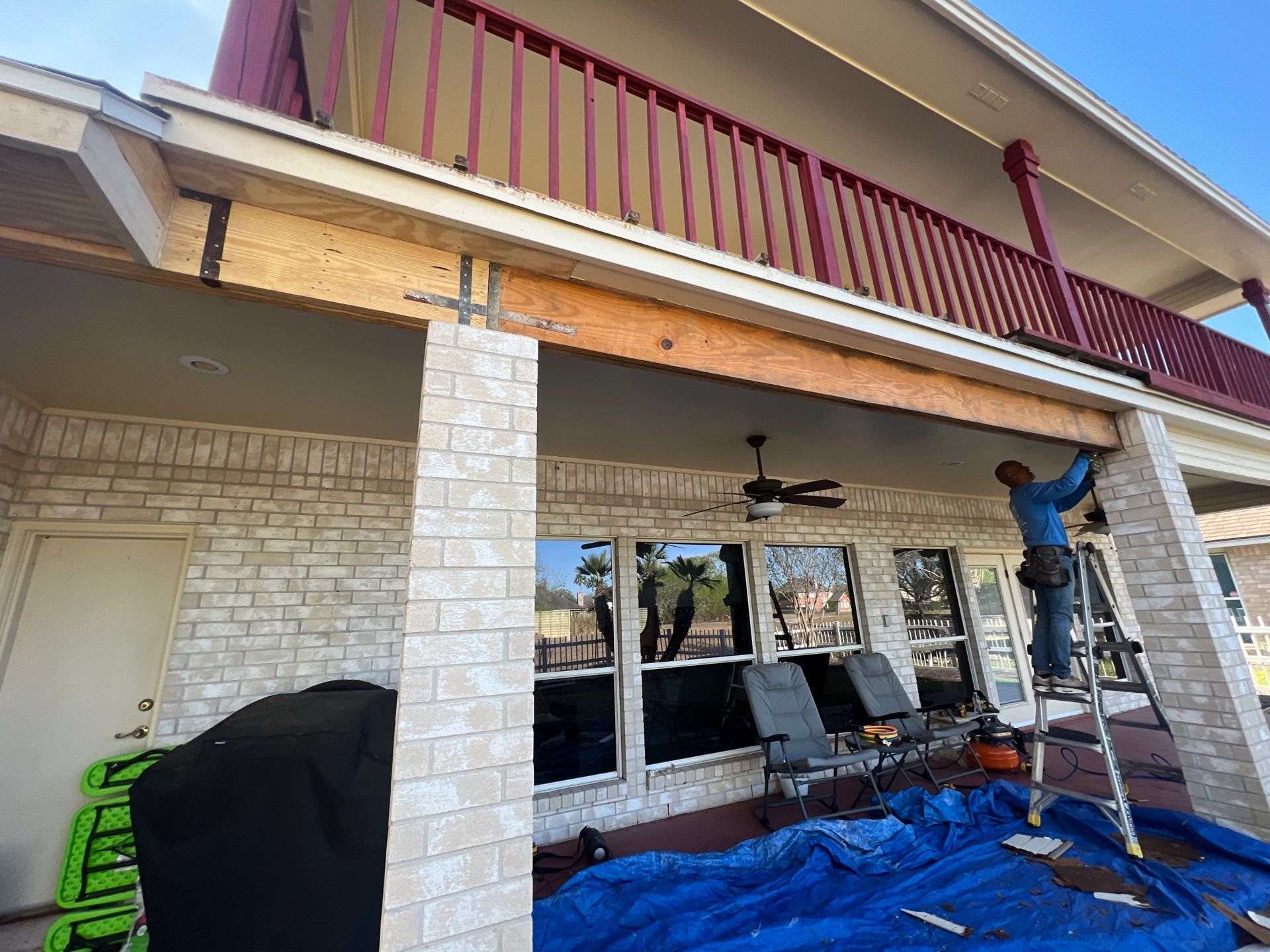 Patio Problems by Bayfront Roofing and Construction