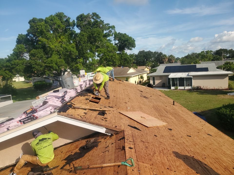 Project in Clearwater 33762 by Mitchell Roofing Company LLC