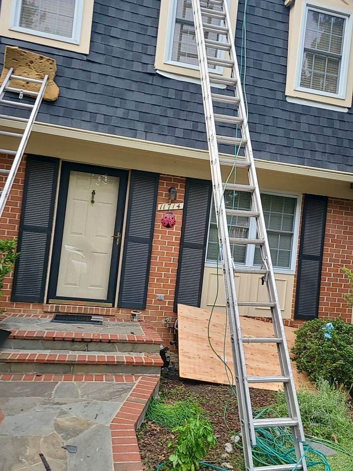 Reston: CertainTeed Landmark Pro Architectural Shingles in Max Def Moire Black by RM Banning, Inc.