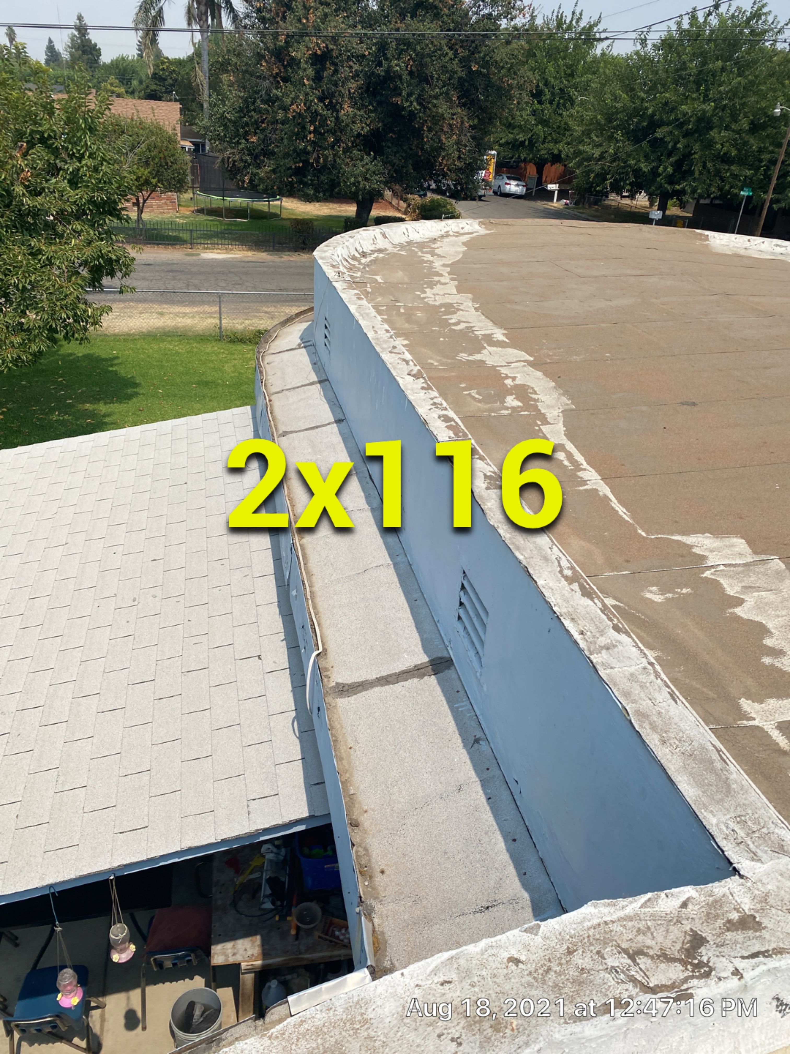 Residential Roofing Installation using Spray foam roofing insulation and General Coatings acrylic coatings by Straight Edge Roofing Inc