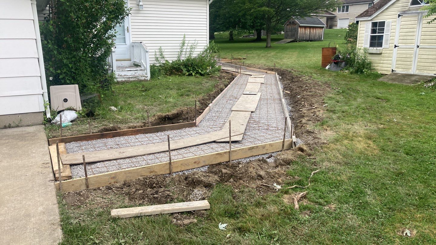Porch and Concrete by Ivy Lea Construction