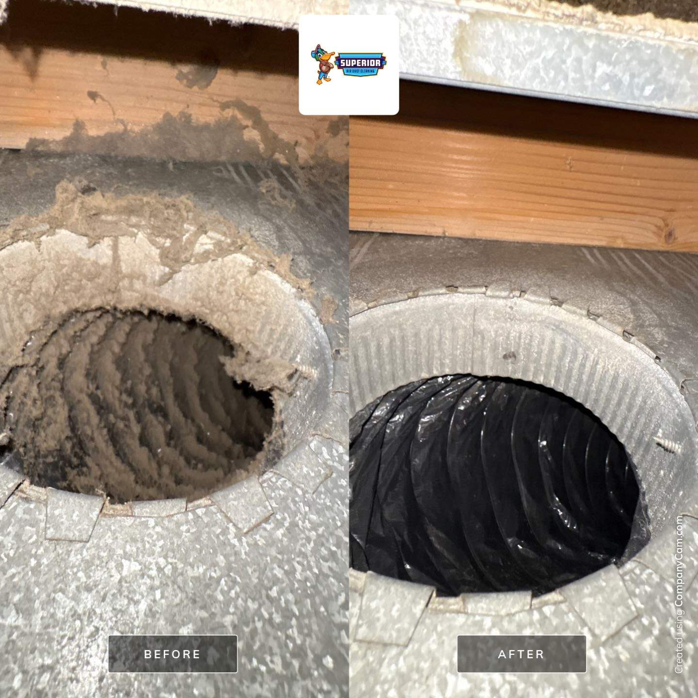 Air Duct Cleaning With a Vacuum Truck in South Park, PA by Superior Air Duct Cleaning