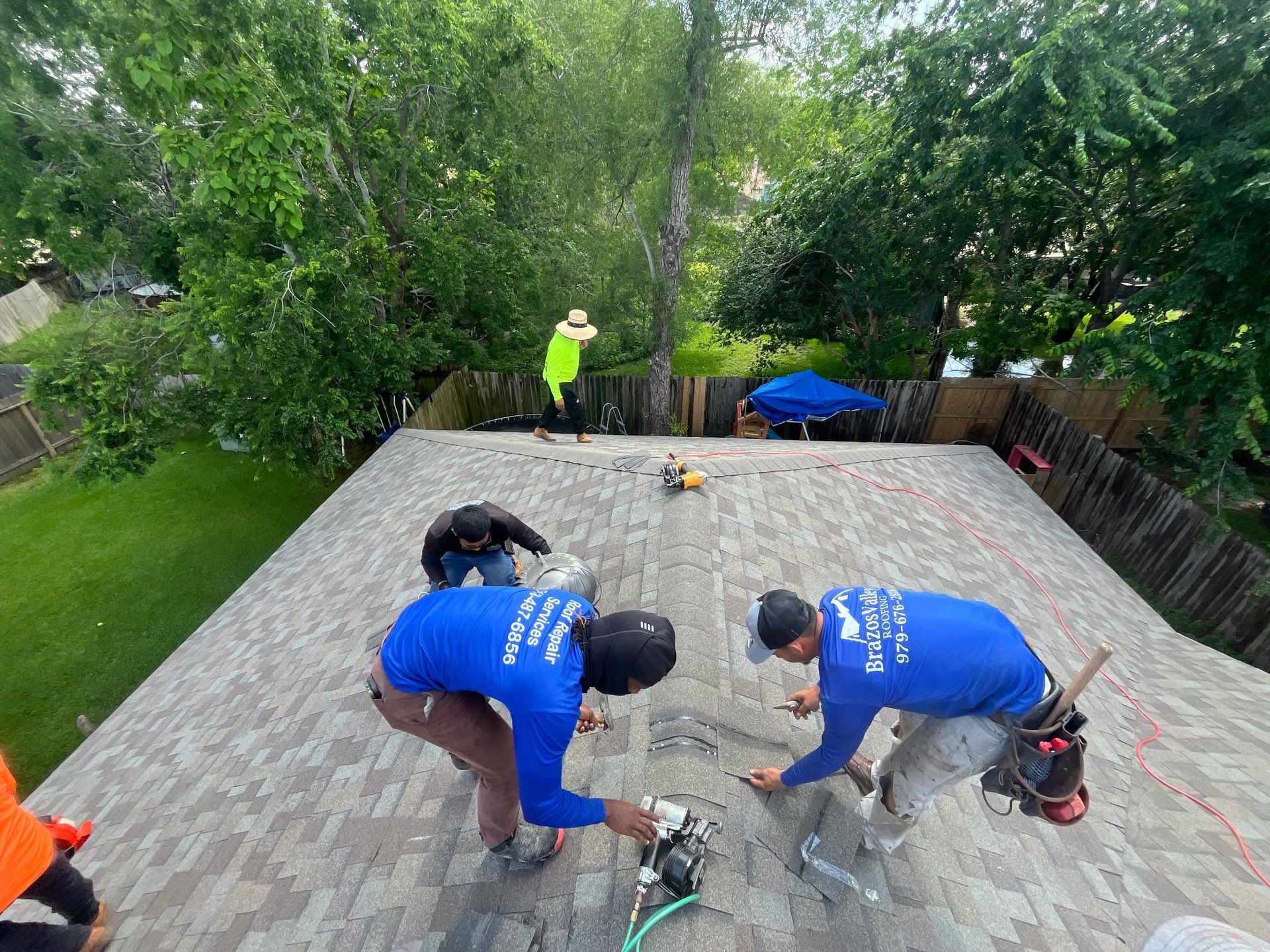 Residential Roofing Installation using Owen's Corning Duration (Lifetime) Shingles by Roof Repair Company