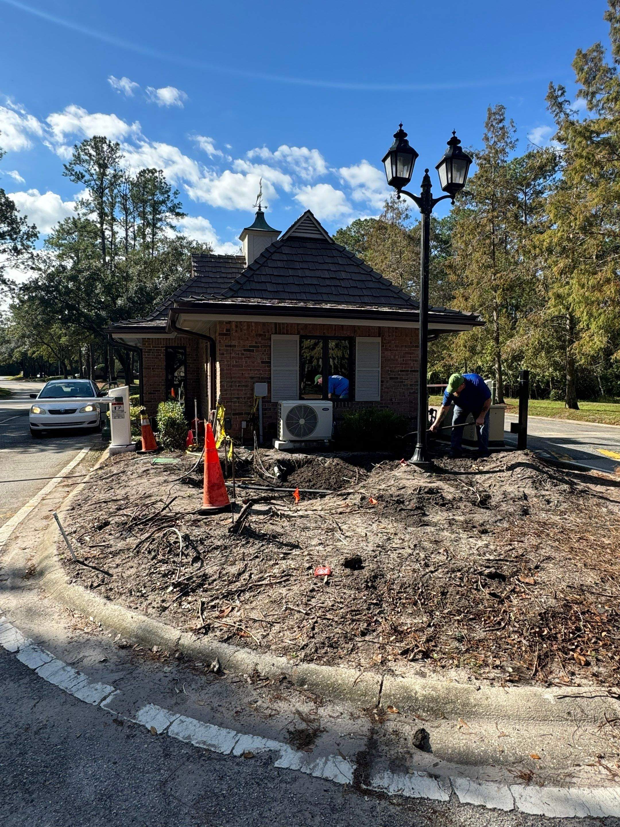 Main Gate Landscaping Project | Deerwood Community by ProGreen Services