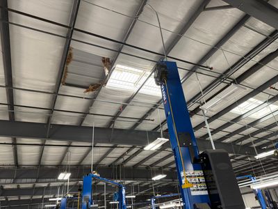 Commercial Metal Roof Repair and Skylight Sealing in West Memphis