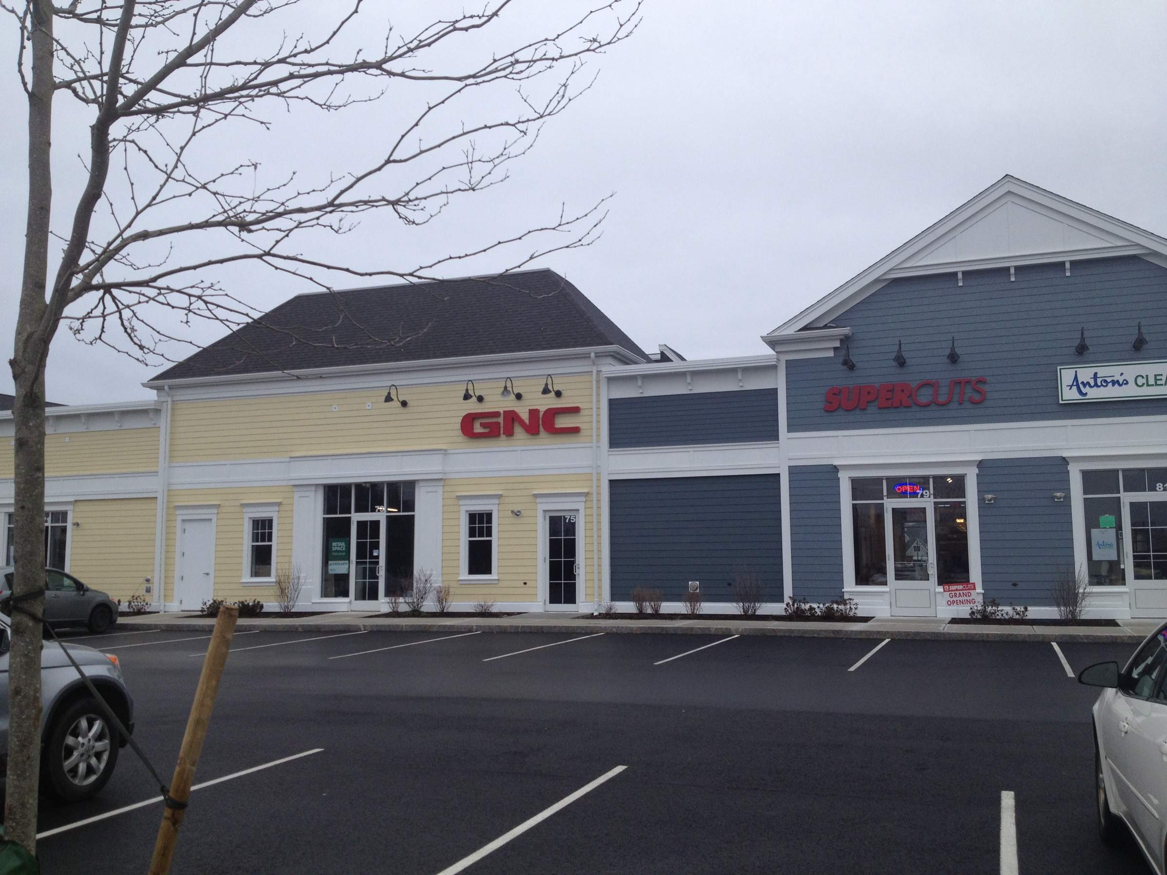 Commercial Gutter System at Wayland Town Center by Gutter Pro Enterprises