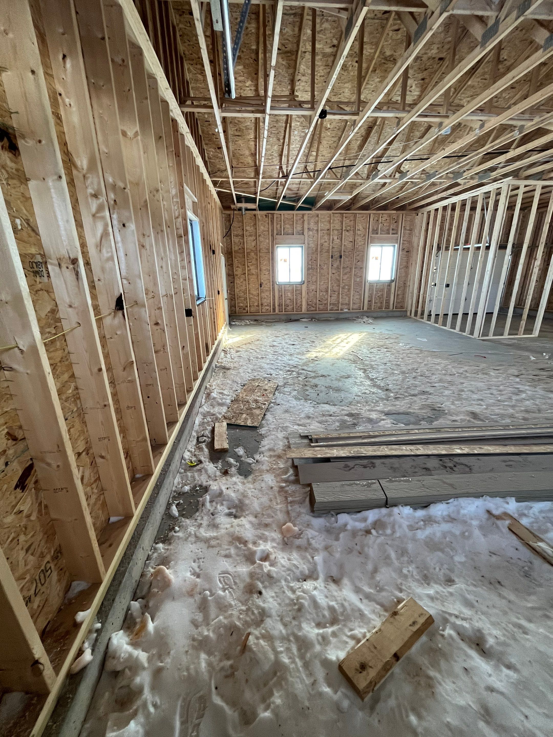 Garage using Slate Stone by Select Painting, Coatings & Garage Cabinets