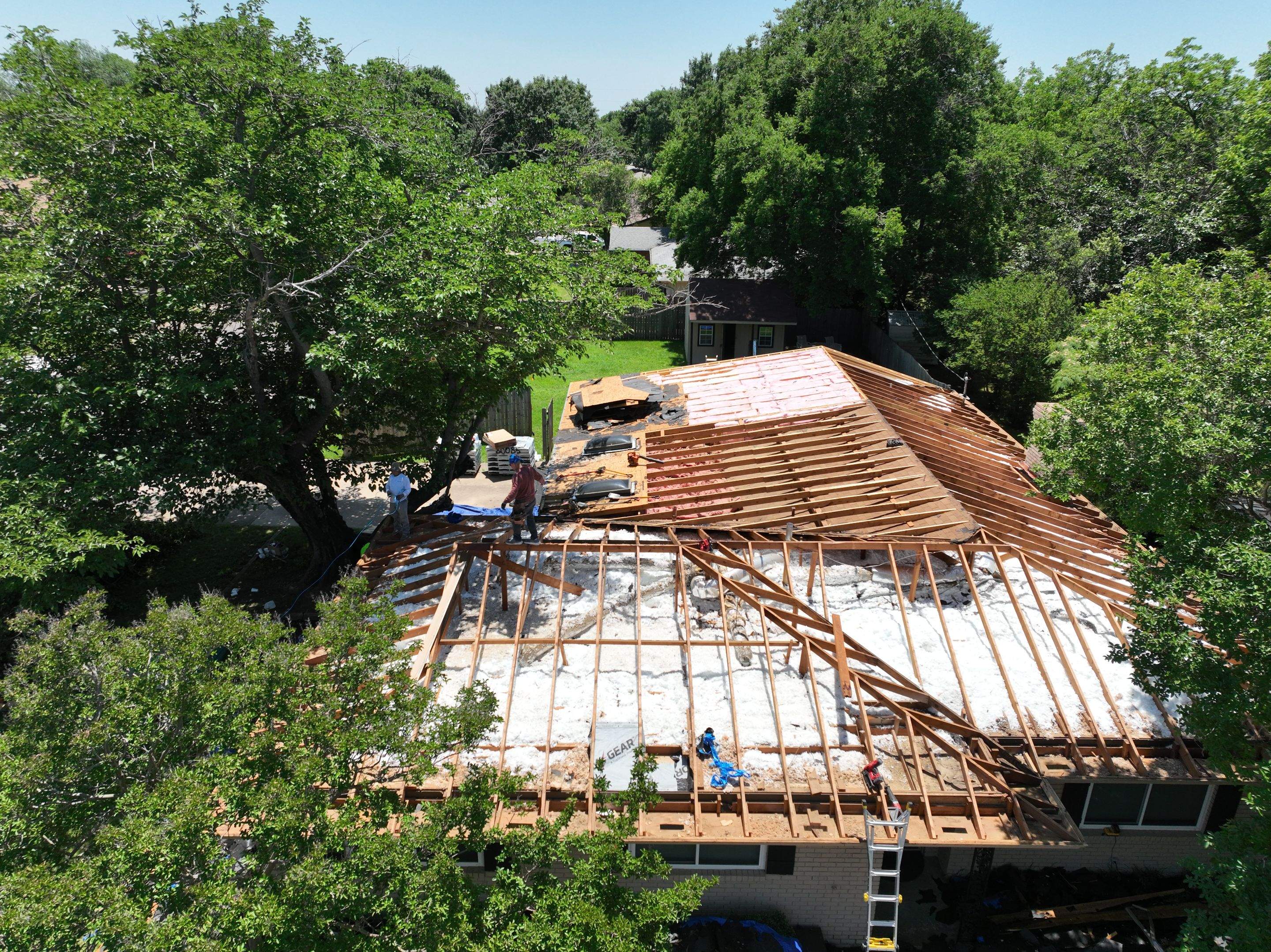 Residential Roofing Installation using IKO Dynasty Class 3 Shingles by Becker Roofing and Exteriors