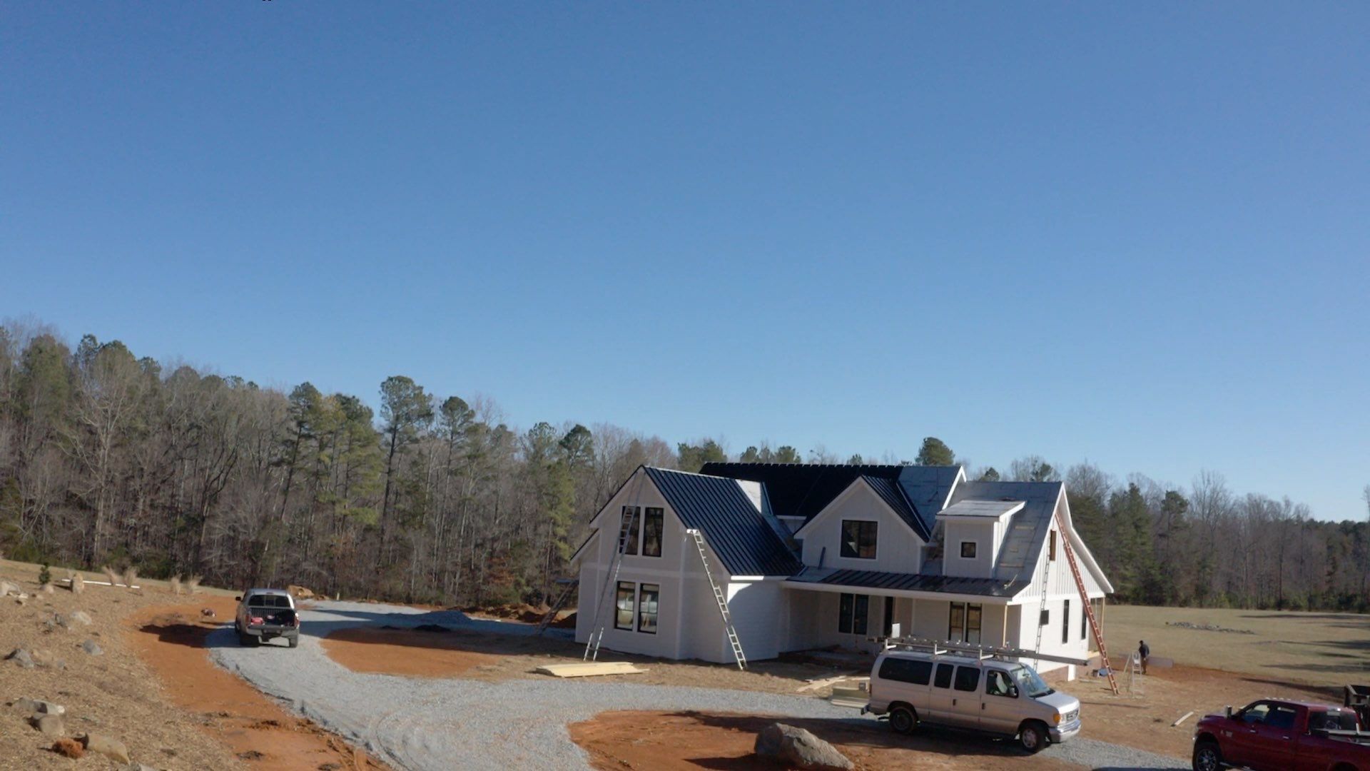 Custom Home Metal Roof Installation by Just In Time Roofing and Restoration