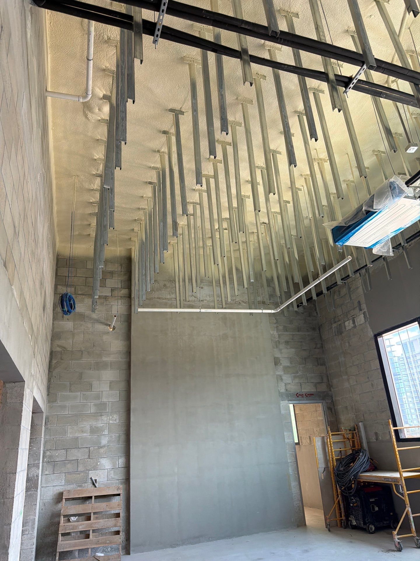 High-Rise Commercial Interior Build-Out at The Edge in Sarasota by GA Foam Solutions, Inc.