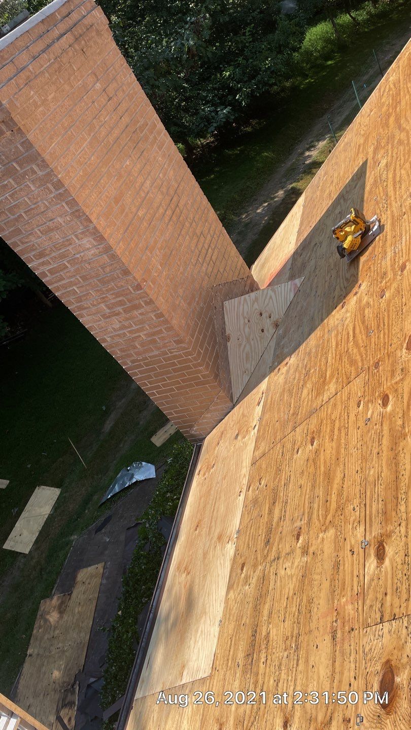 Roof Replacement using GAF Timberline HDZ by American Home Contractors