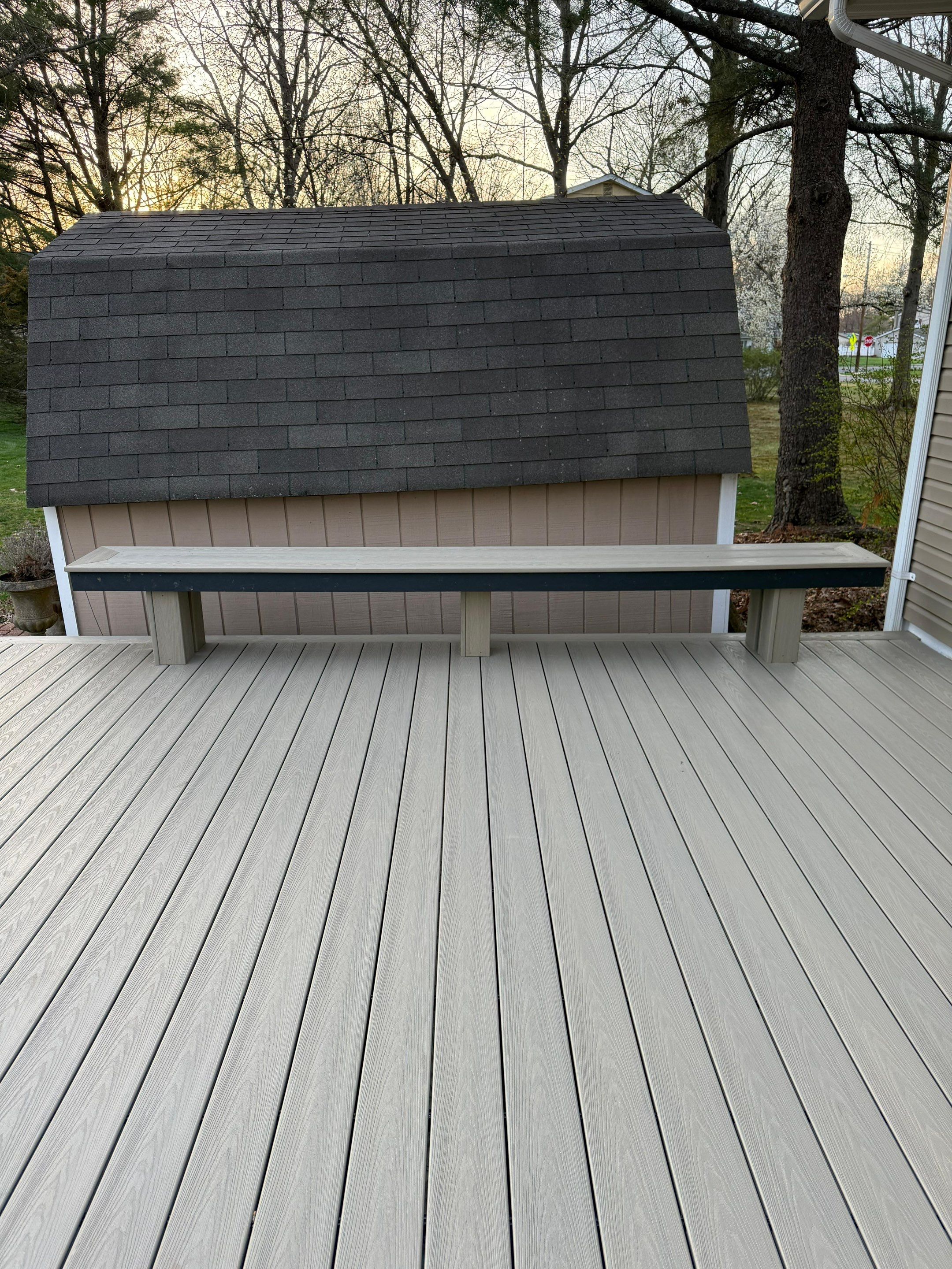 Deck Resurface In East Windsor  by deck guardian