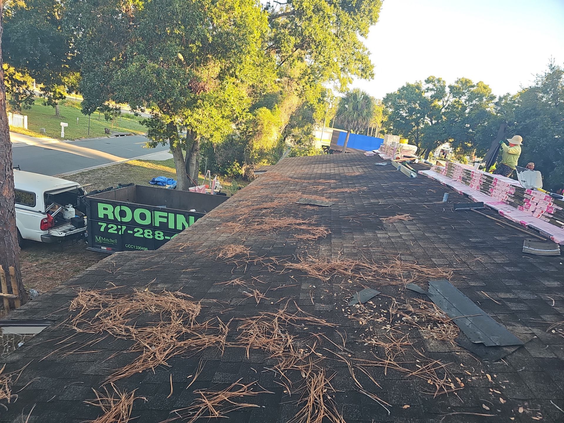 Project in Clearwater 33760 by Mitchell Roofing Company LLC