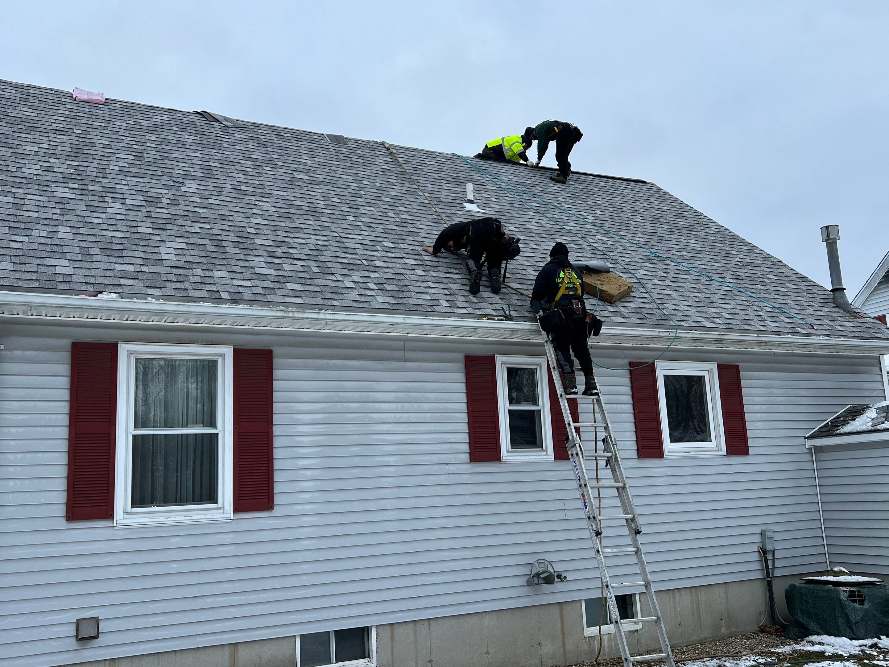 New Roof in Seabrook New Hampshire by Tall pine roofing