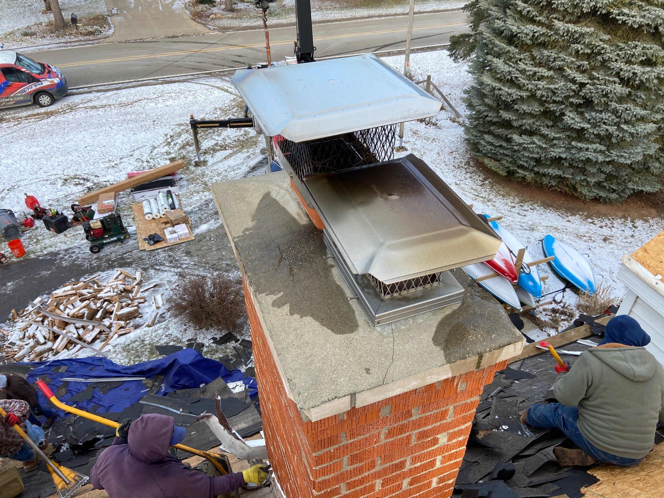 Roof Replacement using Owens Corning by 180 Contractors