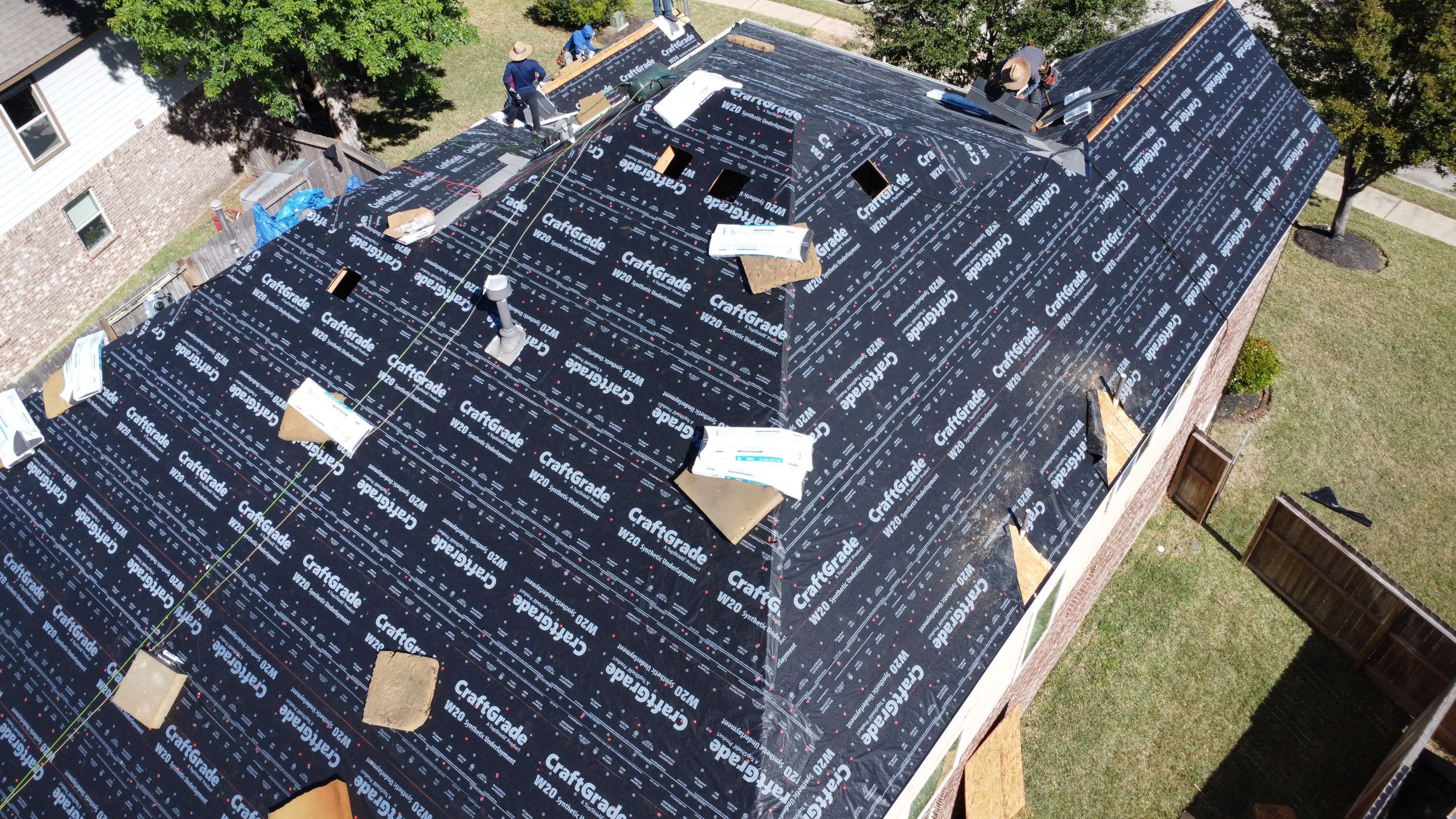 Project in Spring, Texas by Roof Top Innovations