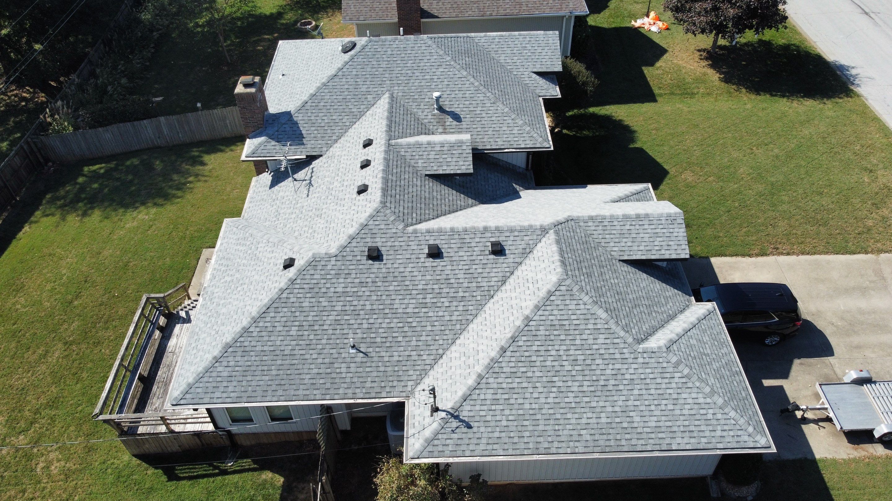 Residential Roofing Install - Atlas Pinnacle Pristine Shingles - Color Oyster Shell  by Titan Commercial & Residential Roofing 