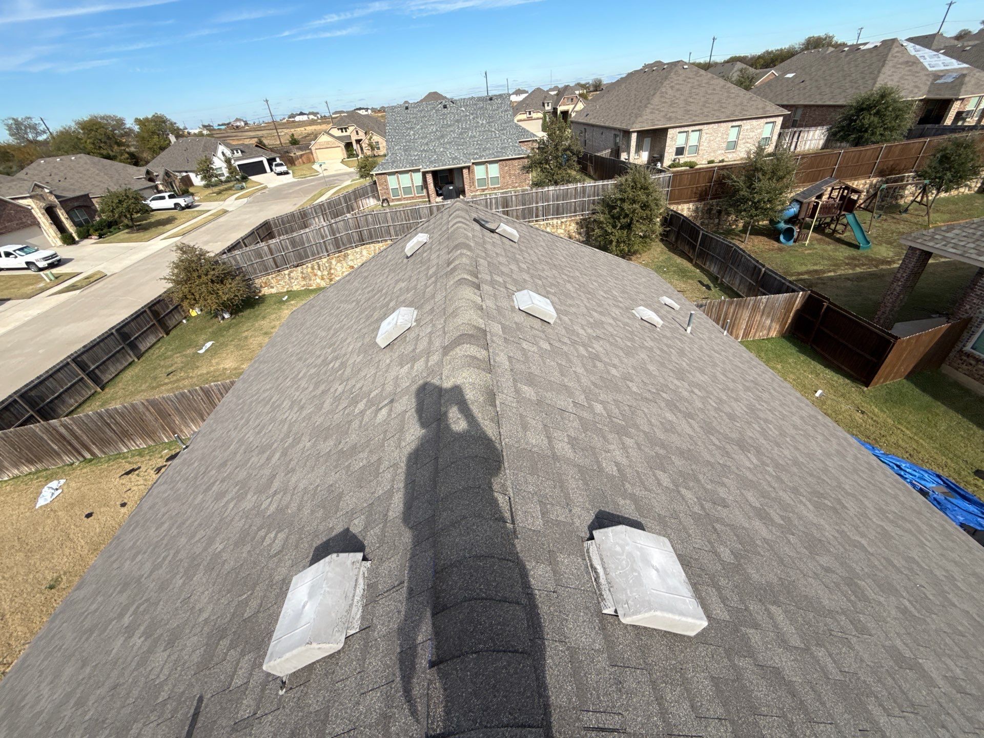 GAF Timberline HDZ - Weathered Wood by Top Sun Roofing