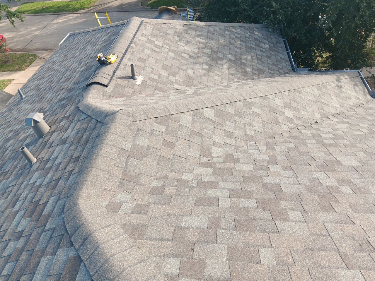 Residential Roofing Installation using Owen's Corning Duration (Lifetime) Shingles by Roof Repair Company
