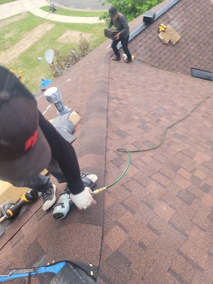 Residential Roofing Installation using Roof Replacement by American Roofing & Construction LLC