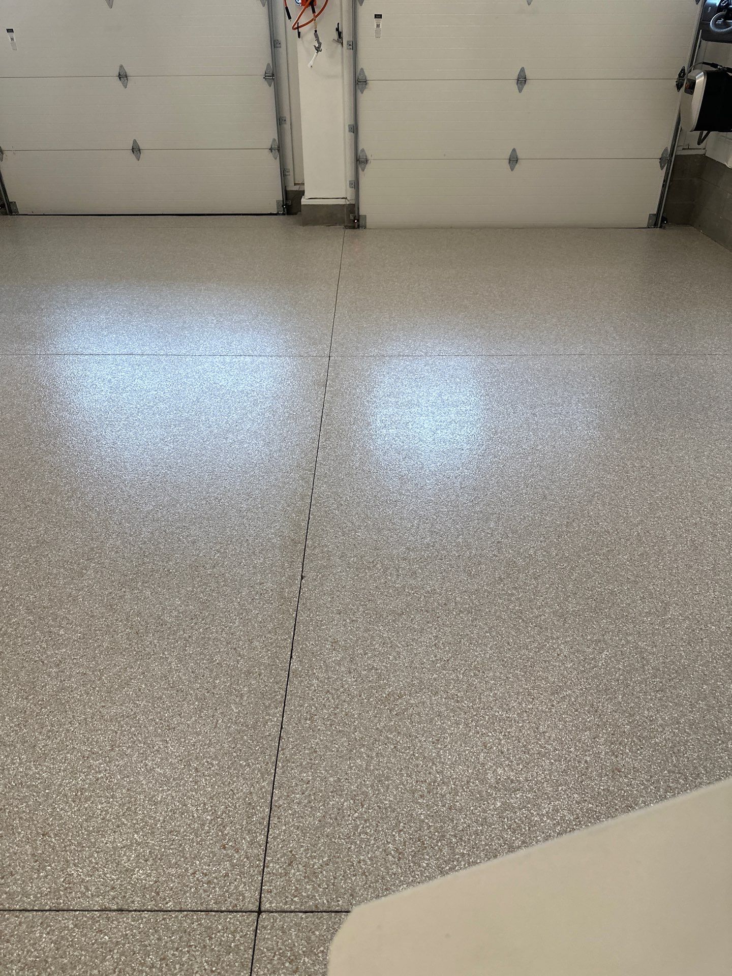Garage Floor Coating using Palomino by My Garage Floor Guys