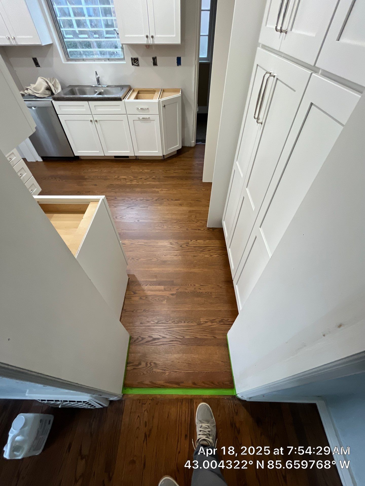 Custom Refinishing on Existing Hardwoods by RTBaldwin Hardwood Floors