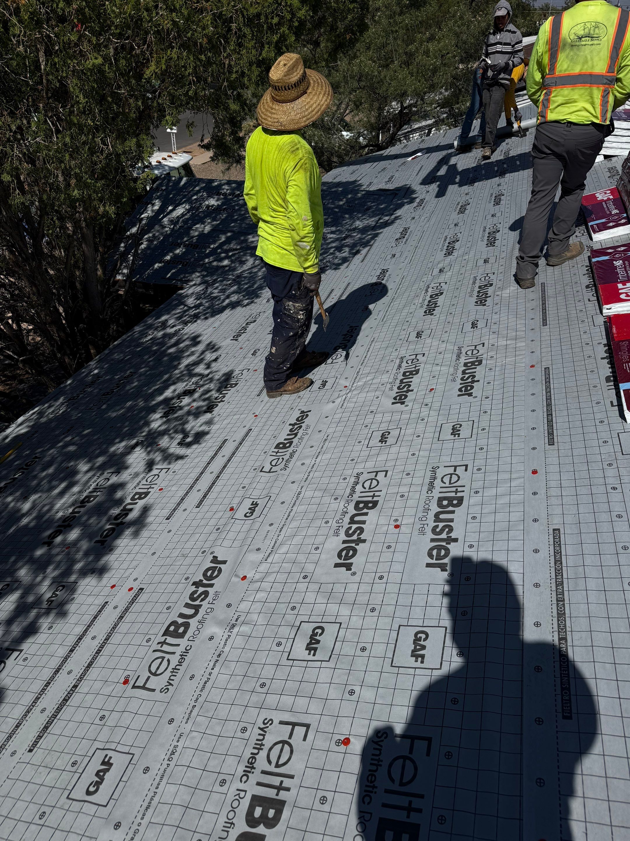 Project in Tucson by West Coast Roofing AZ