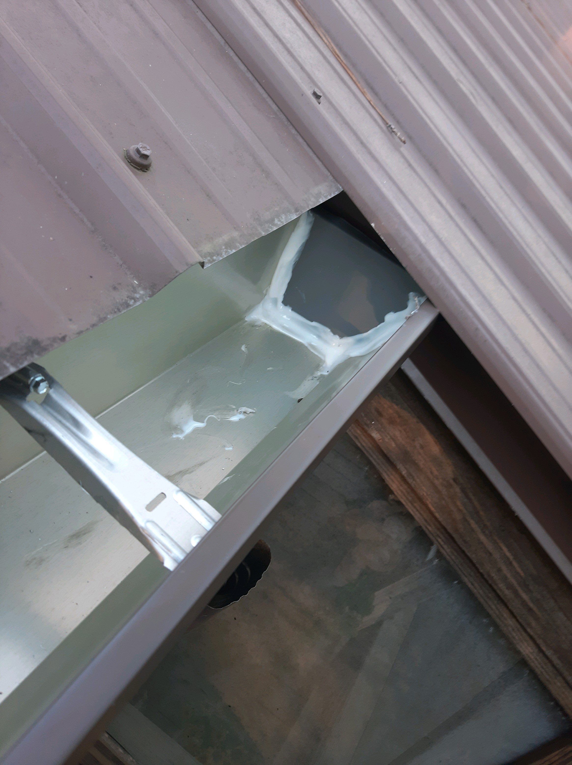 Gutter Installation using Royal Brown K-Style Seamless Gutters and LeafBlaster Pro Gutter Guards by Gutter Professors