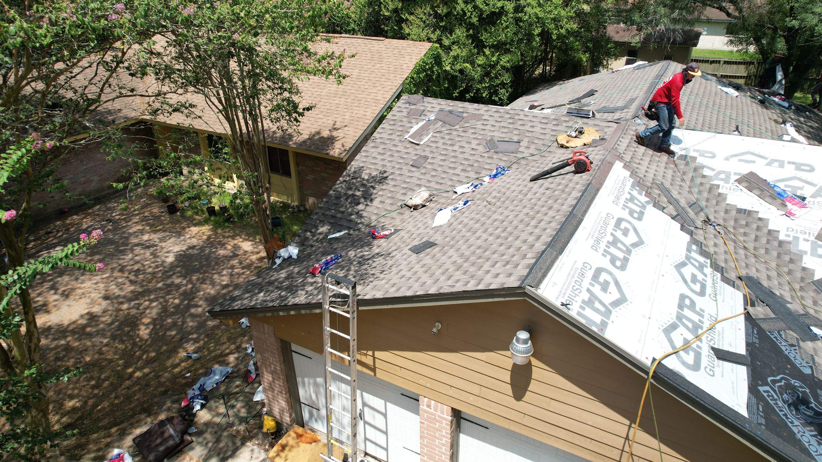 Complete Roof Replacement with Ridge Detail — Humble, TX by PL Roofing & SB Roofing, LLC.