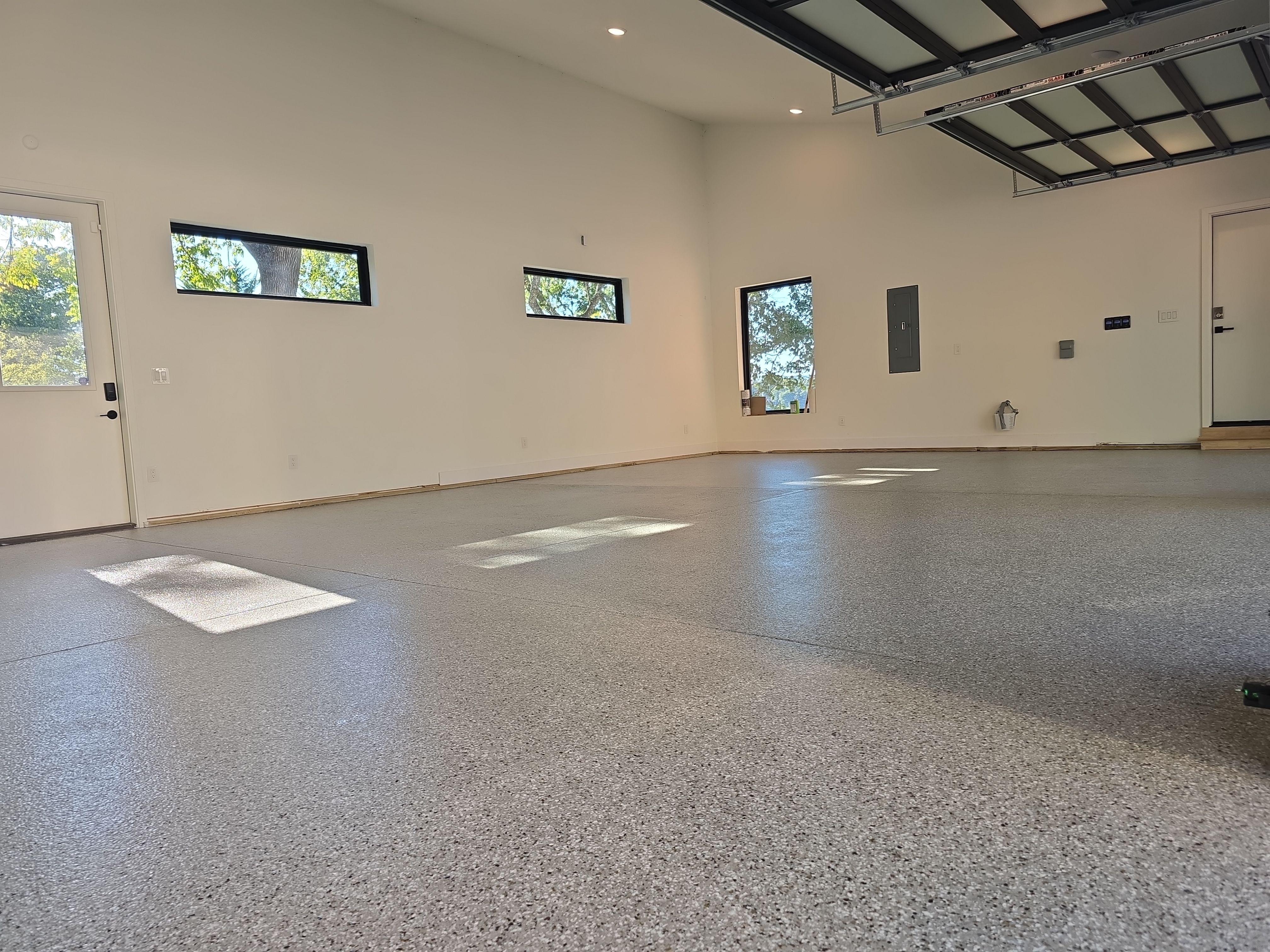 Garage using Creekbed by Elite Floor Solutions