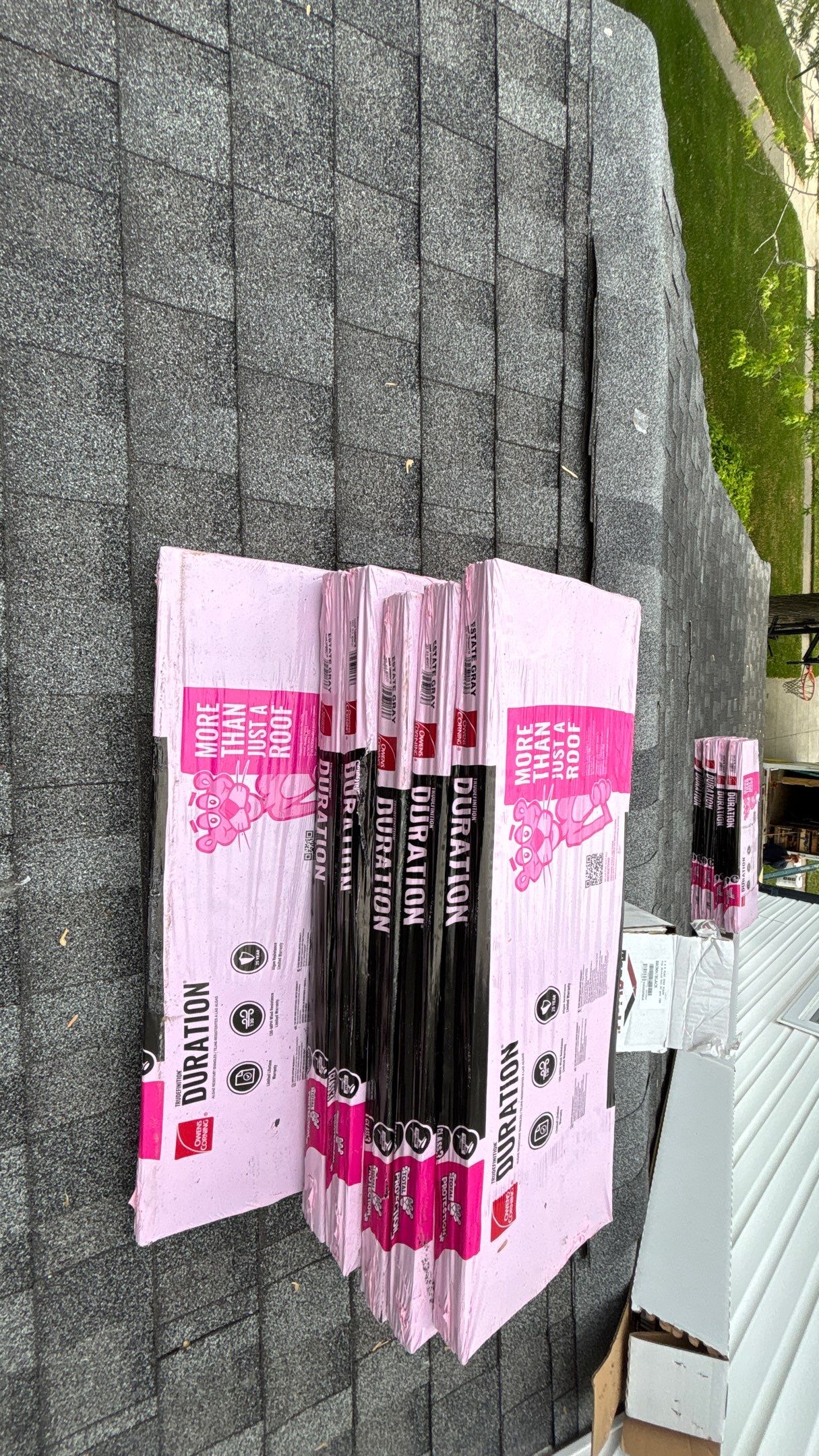 Roof Replacement using Owens Corning Estate Gray by 180 Contractors