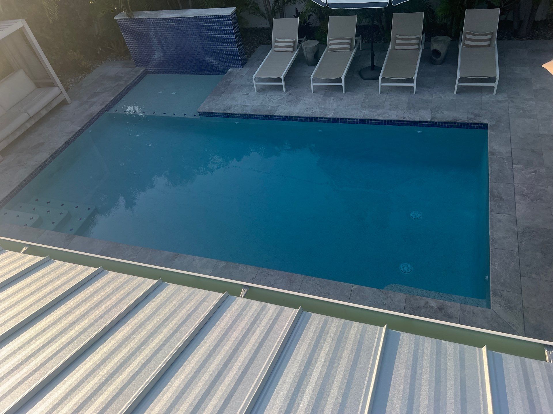 Residential Roofing Installation using Galvalume Standing Seam  by Durabilis Roofing INC