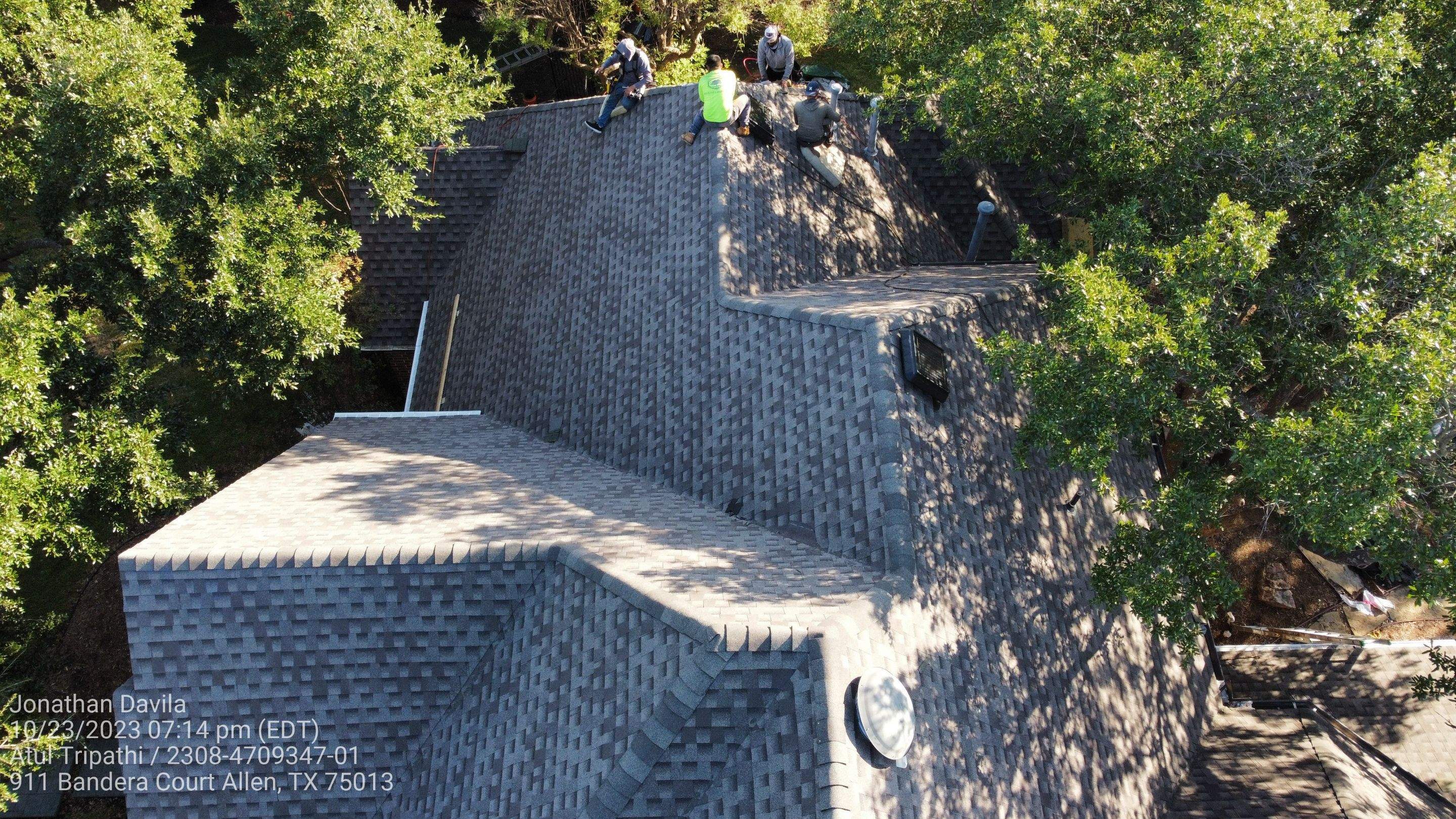 Project in Allen by Zeus Exteriors